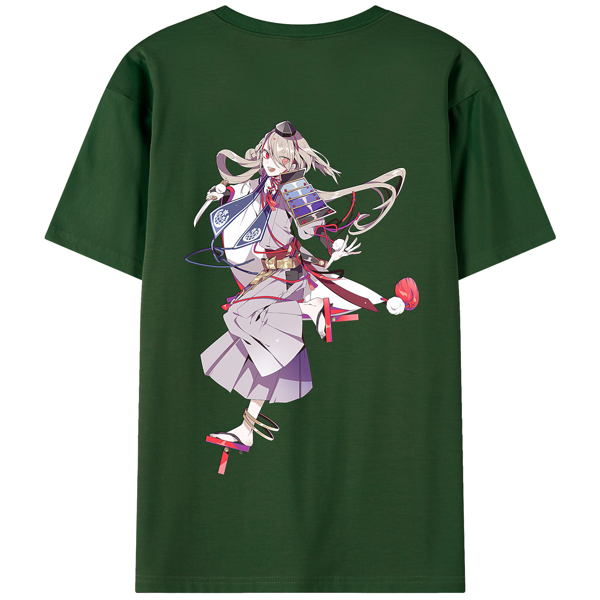 （画像用） 刀剣乱舞 Touken Ranbu 綿100％半袖Tシャツ（背面プリント）